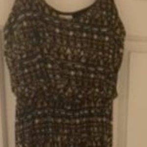 Print Maxi dress size Large
